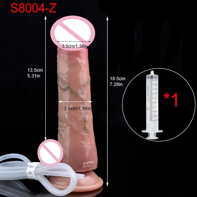 5 Styles Ultra Squirting Dildo Anal Plug Sex Toys For Men Women Gay Masturbator Ejaculating Adult Toys — image 8