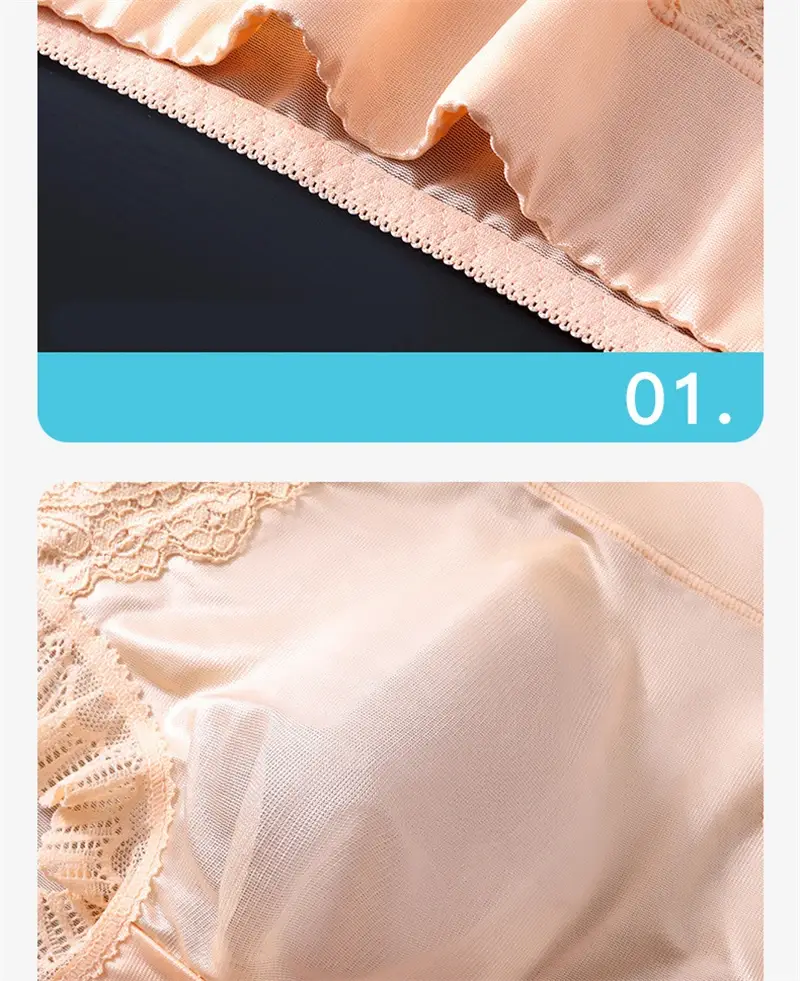 Sexy men's underwear Ice silk lingeries for man adults 18 plus cuecas masculina lace mesh cueca 3D seamless calzoncillos hombre — image 13
