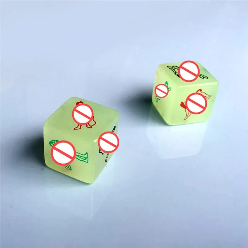 Sex Toys For Couples Women Adult Game Funny Sex Dice 6/12 Sides Romance Love Humour Gambling Erotic Crap Dice Bar Christmas Gift — image 2