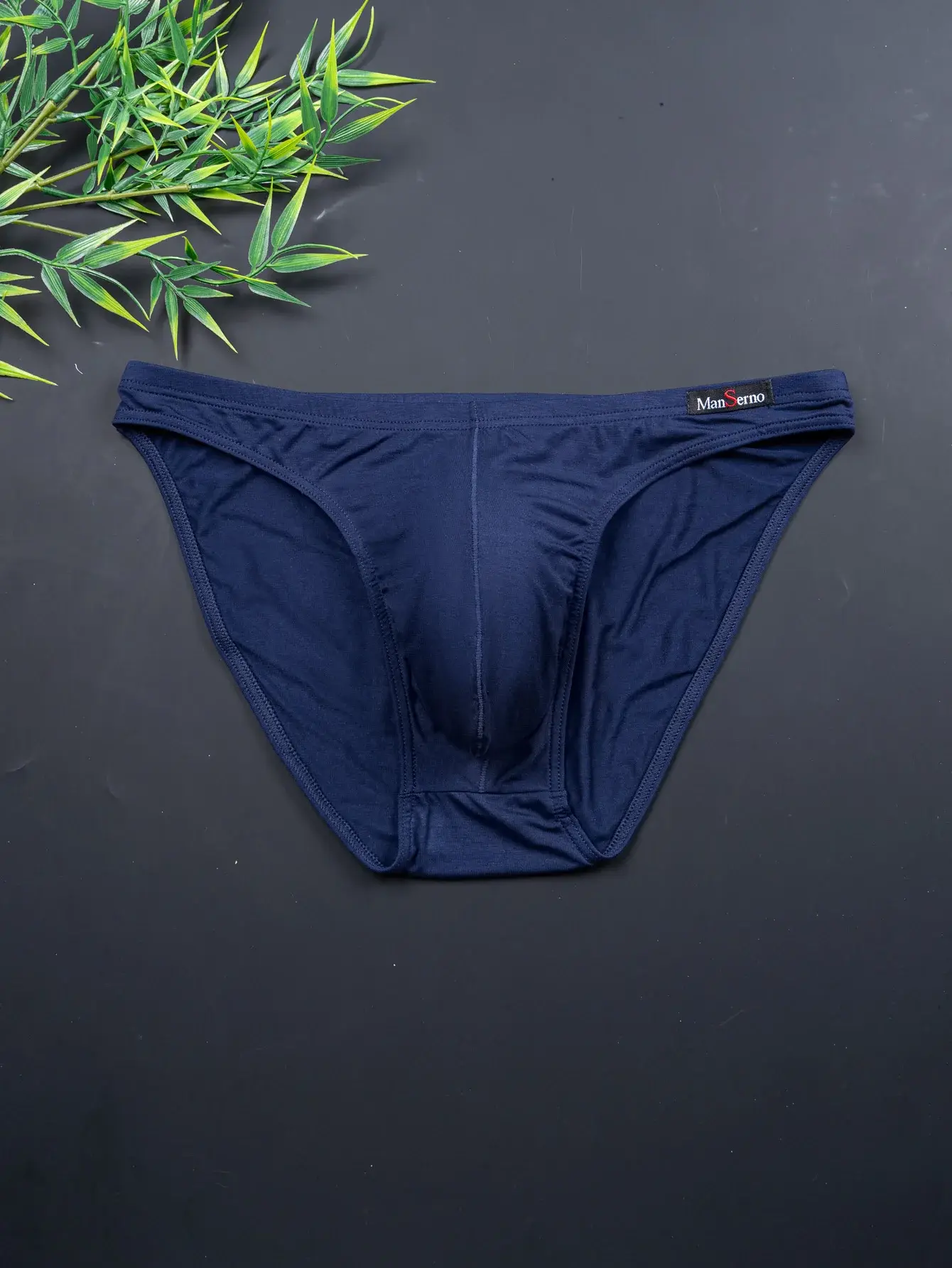 [Men's Briefs] 3-Pack Bamboo Fiber Random Men's Briefs, Simple and Stylish, Suitable for Outdoor Casual Wear, Breathable and Comfortable, Wearable in All Seasons, Soft and Stretchy Men's Underwear