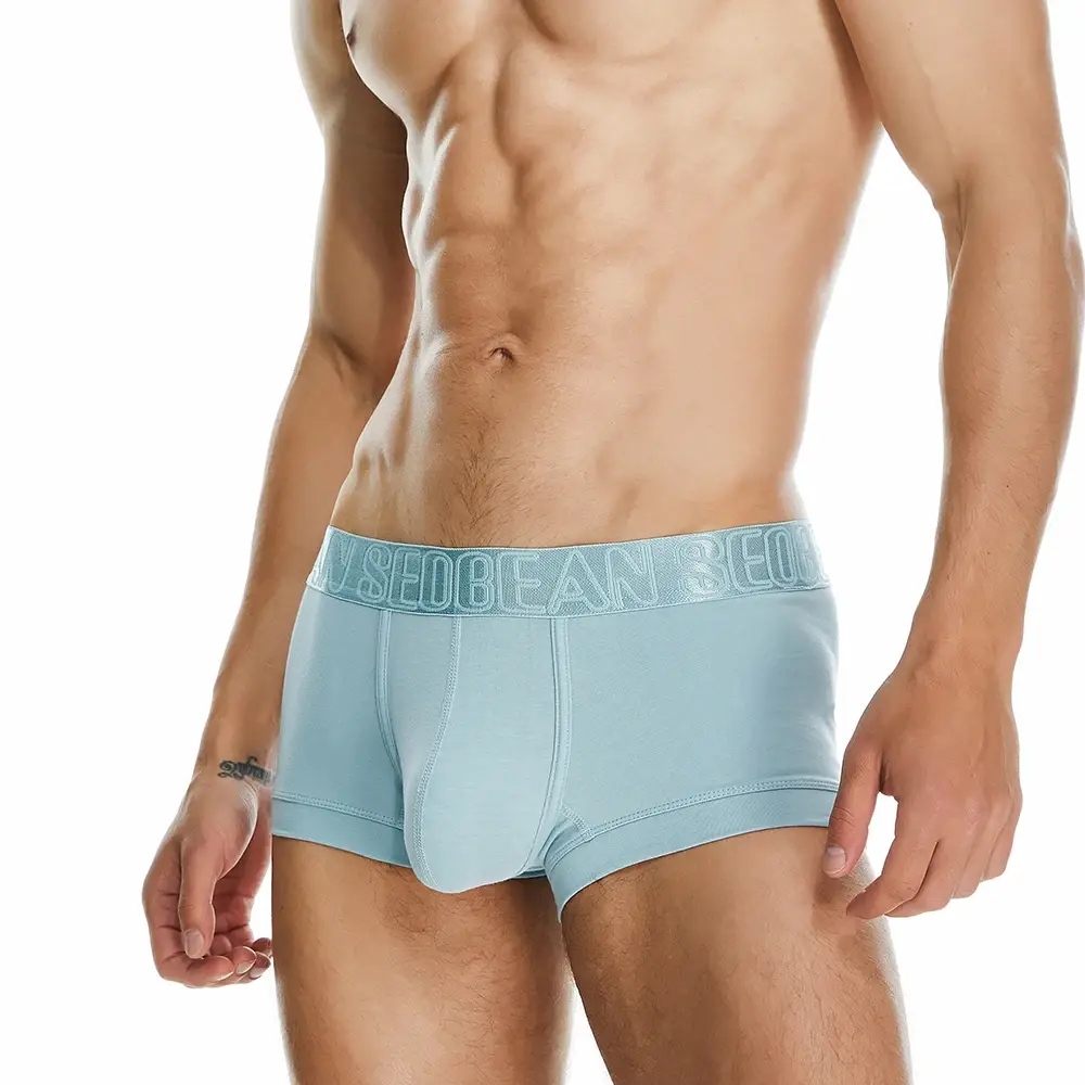 Men's Breathable Cotton Boxer Shorts U-Convex Pouch Low-Waist Soft Stretch Underwear for Daily Casual & Intimate Wear — image 18