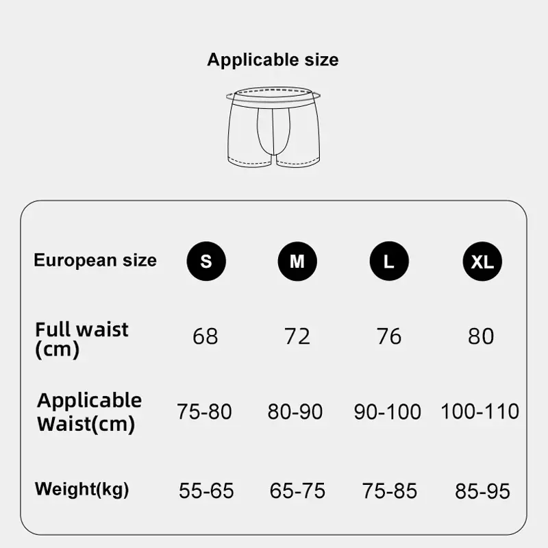 1PC Upgraded Fabric Breathable Comfortable Men's Aro Pants Boxer Shorts with Elastic Waistband Versatile Sweat-Wicking — image 3