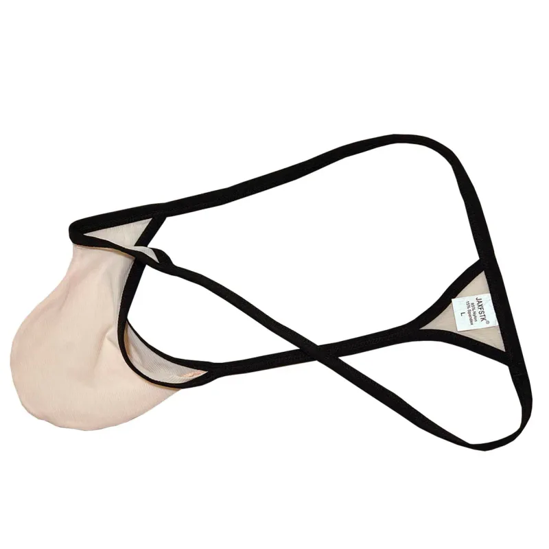 Men's Ice-Silk Thong Underwear No-Show Ultra-Thin Men Low Rise Thong G-string Breathable Lightweight Micro Briefs — image 3