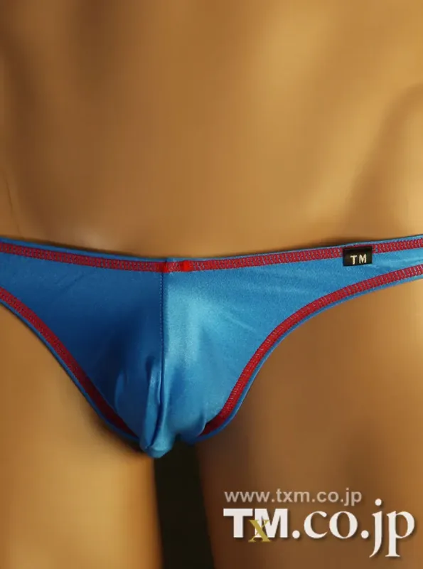Men Color Block Triangle Briefs Low Rise Fashion Male Underwear Panties — image 8