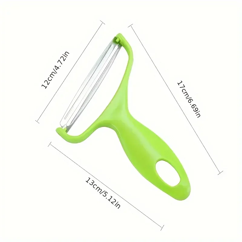1pc multifuncional grande triturador e fatiador de repolho-cortador de vegetais seguro para alimentos adequado para alface com descascador de lâmina larga — image 3