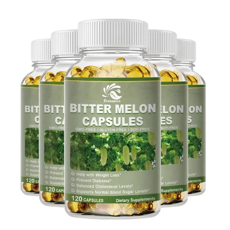 Bitter Melon Extract Capsule - Reduce Blood Sugar - Immune System Health - Cardiovascular & Gastrointestinal Support
