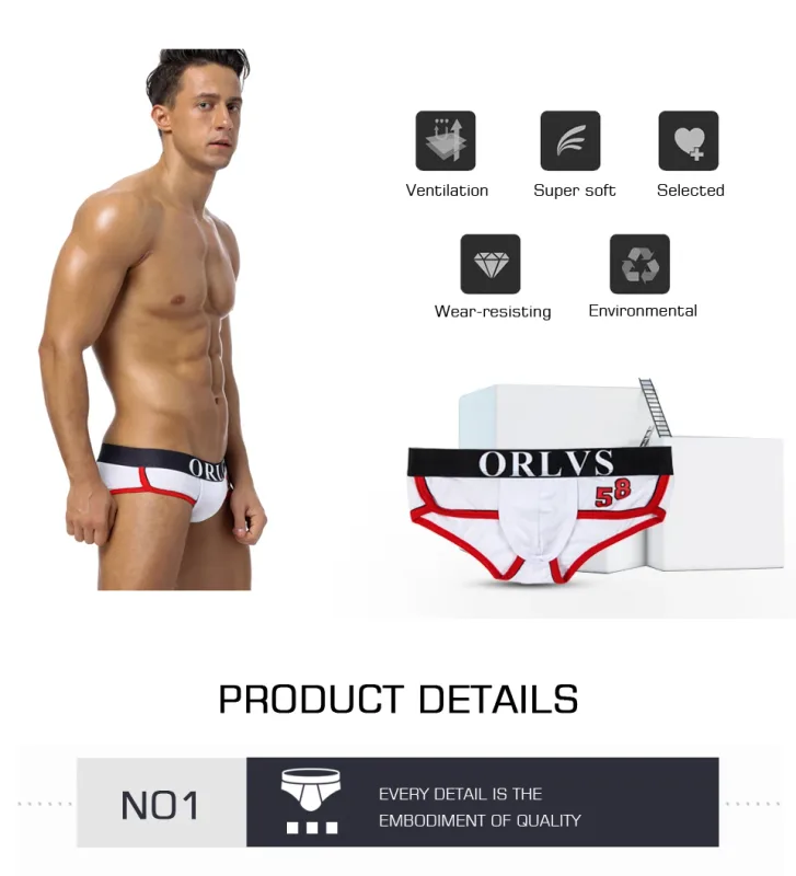 Pinky Seaso marque meilleure vente Sexy Triangle pantalon Modal mince couleur unie sous-vêtements hommes Modal slips ventiler grande taille hommes — image 11