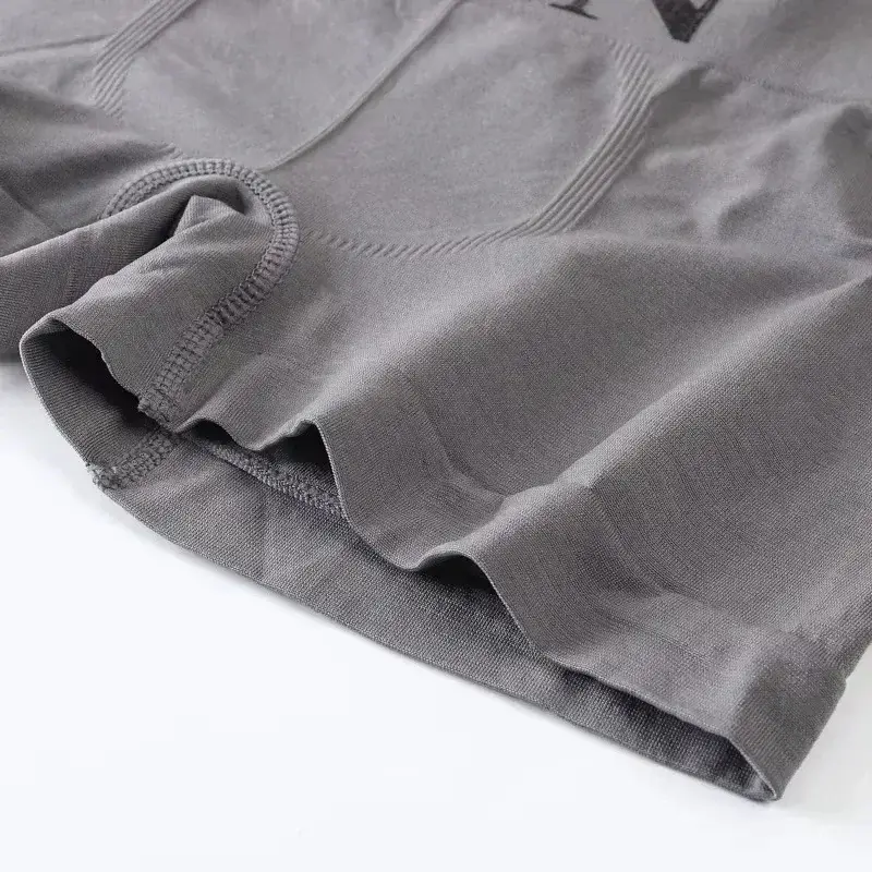 Boxer da uomo da 5 pezzi Intimo traspirante ad alta elasticità Pantaloncini elasticizzati in cotone morbido Comode mutandine in tinta unita 3256812862724852 — image 1