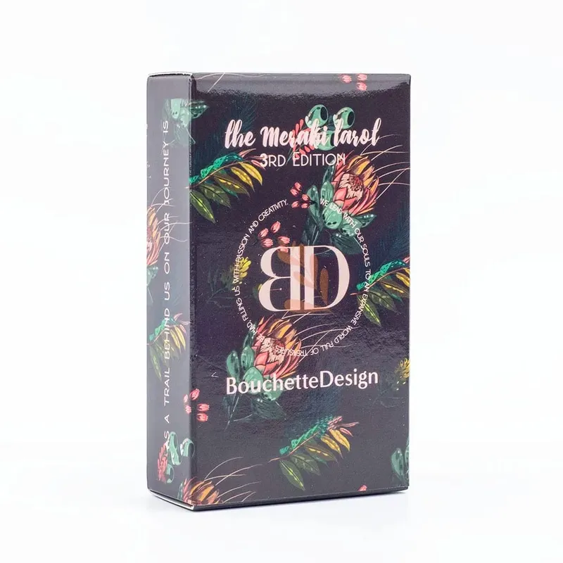 Mesahi Tarot 3rd Edition 79 Card Deck with Bouchette Design English Version Family And Friends Divination επιτραπέζιο παιχνίδι για πάρτι