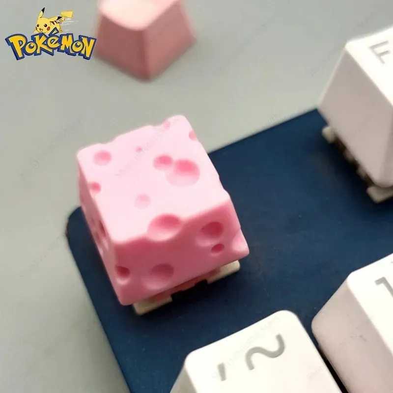 Pokemon Anime Cute Tail Keycaps Pikachu Gengar Eevee Keyboard Cap for Cross Shaft Μηχανικό πληκτρολόγιο 3D Resin Keycaps Το καλύτερο δώρο — image 22