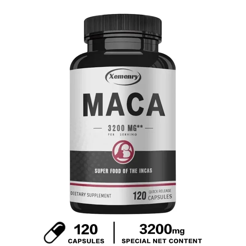 Ultimate Organic Black Maca kapszula-kiegészítő 3200 mg (adagonként) 120 gyors kioldódású kapszula férfi javító formula — image 9