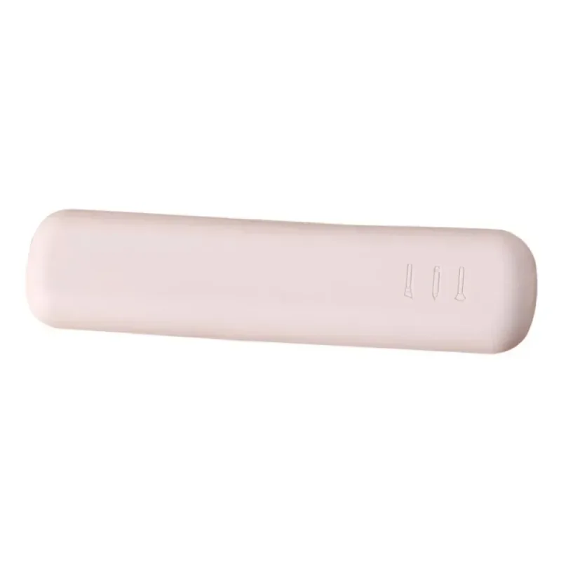 Silicone cosméticos escovas saco de armazenamento viagem maquiagem escova bolsa portátil à prova dwaterproof água compõem esponja organizador caso ferramentas beleza