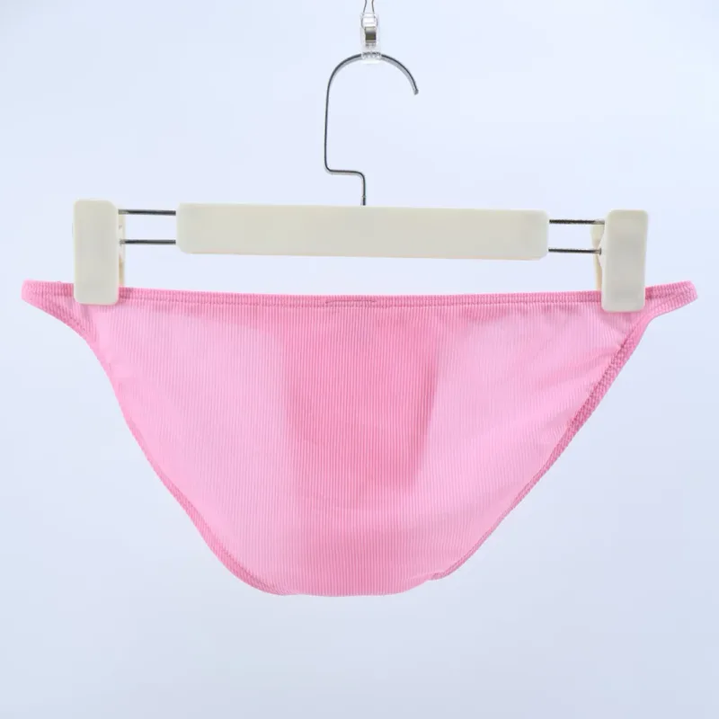 Men Fashion Ribbing Sexy High Fork Underwear Briefs U Convex Pouch Low Rise Man Comfortable Underpants Quick-drying — image 22