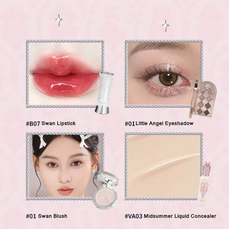 Συλλογή Flower Know Little Angel Κουτί δώρου Μακιγιάζ Eyeshadow Blush Cream Matte Lipstick Highlighter Full Kit All In One — image 21