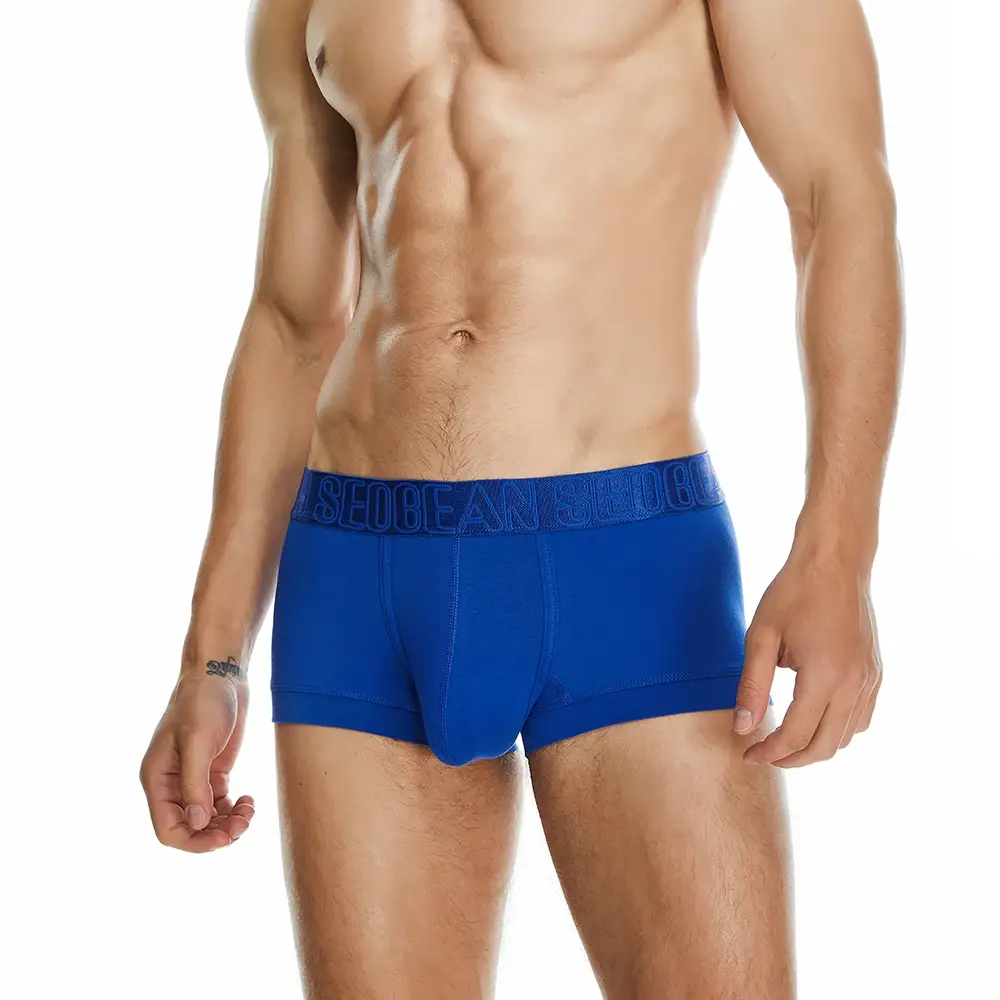Men's Ribbed Boxer Briefs with 3D Contoured Pouch Elastic Waistband Soft Stretch Fabric for Comfort Casual Underwear — image 17