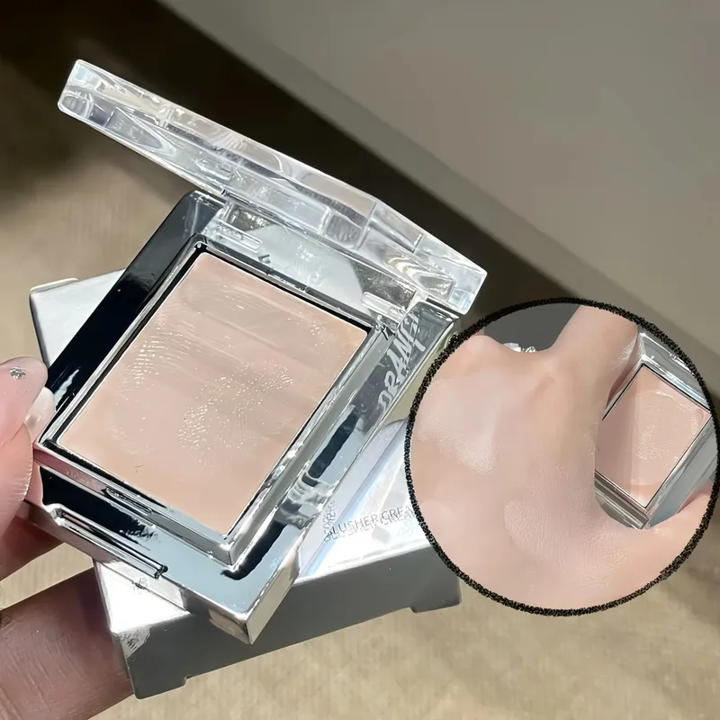 Herorange Misty Matte Cream Blush with Makeup Brush Set Low Saturation Matte Texture Brighten Skin Create γοητευτικές εμφανίσεις μακιγιάζ — image 5