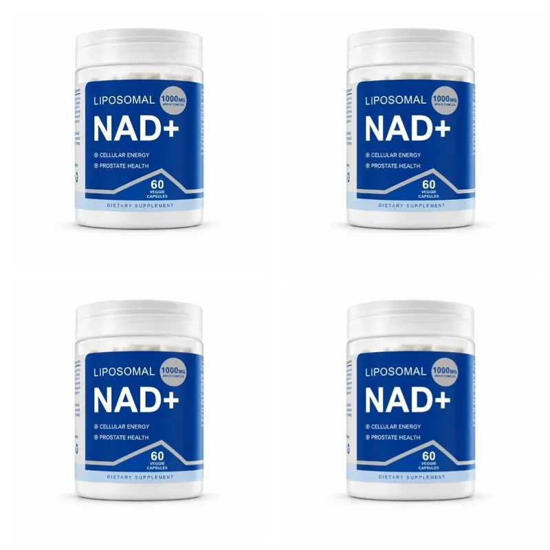 NAD+ Férfi Komplex Kapszula Cellular Energy Support Resveratrol Maca Prosztata egészségének és vizeletürítési kényelmének támogatása 60 kapszula — image 10