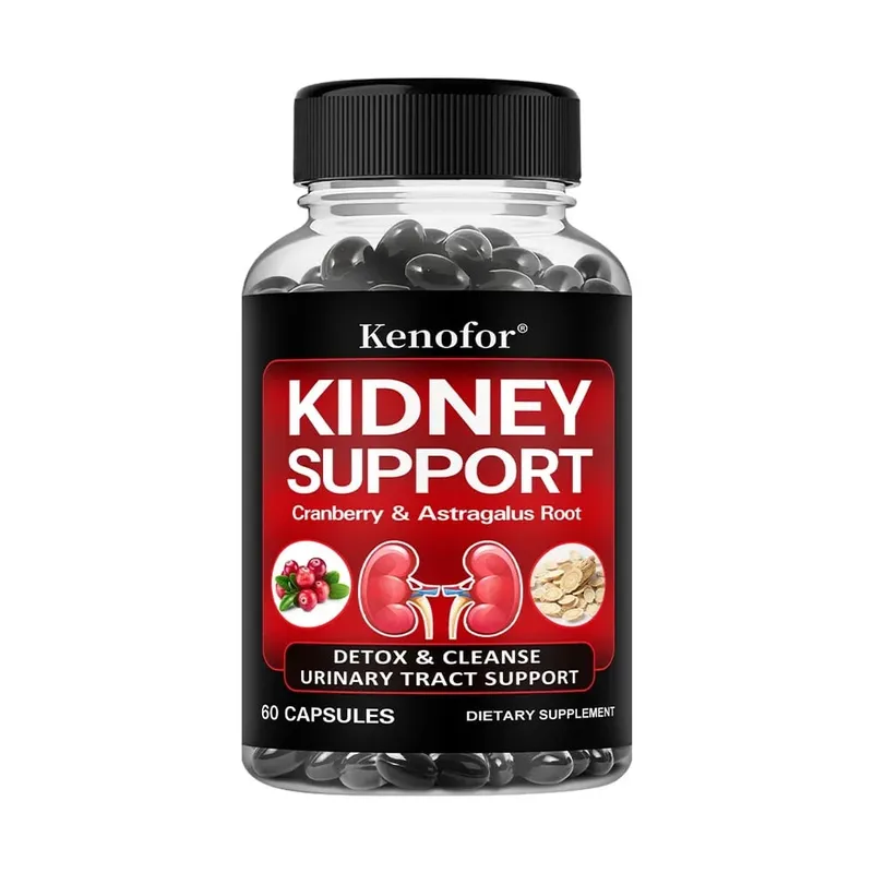 Suplemento de desintoxicação para limpeza de suporte renal - com raiz de cranberry e astrágalo - apoia a saúde do trato urinário e da bexiga