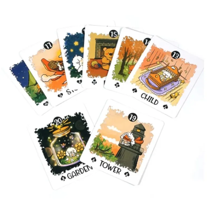 Boji Blog Lenormand Deck A jornada de um coelho pelo destino Para amantes de tarô — image 6
