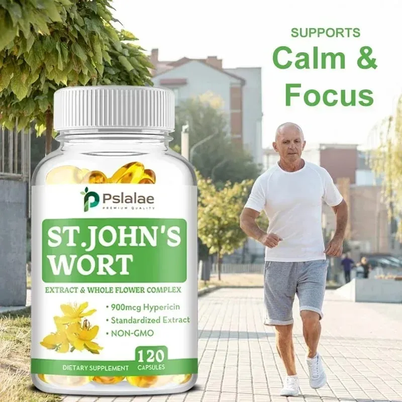 St. John's Wort Extracts and Whole Flower Complex - Stress Relief for Emotional and Mental Health — image 2
