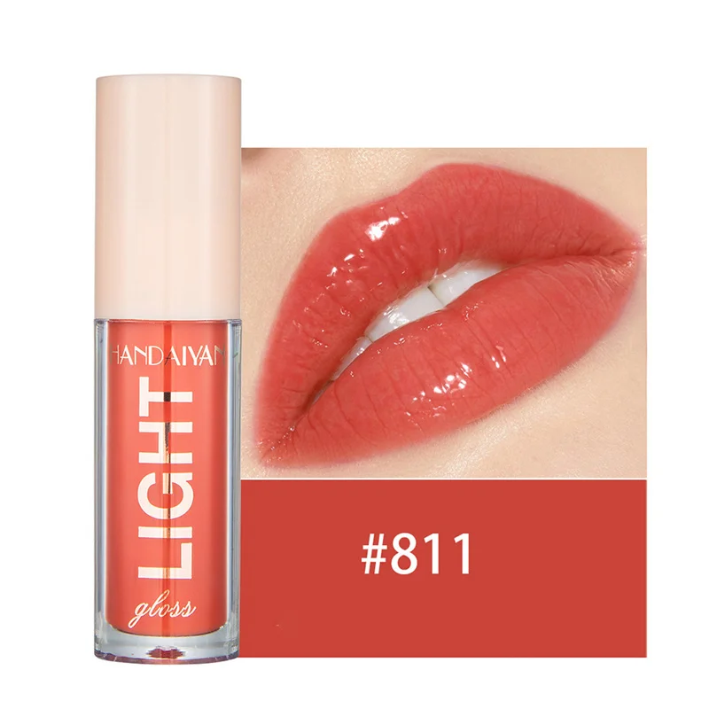 12 Χρώματα Mirror Pearl Lip Gloss μακράς διαρκείας Ενυδατική λάμψη Glitter Lip Glaze Αδιάβροχο γυαλί υγρό κραγιόν Γυναικείο μακιγιάζ