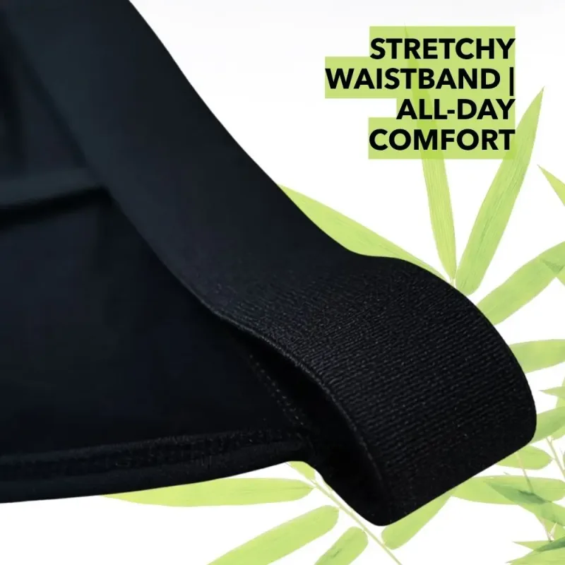 Men's Sexy High Cut Thong Bamboo Briefs Low Rise Integrated Pouch Breathable Athletic Underwear for Bodybuilder Gym Daily Wear — image 3