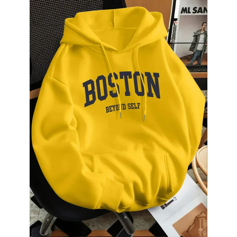 2026 New Men's Loose Hoodie Thin Spring Autumn Versatile Casual No Pilling Fade Resistant — image 6