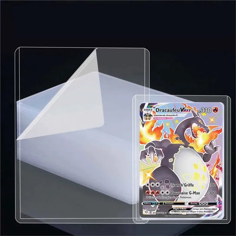 25-100 τμχ 3" x 4" Σκληρό μανίκι κάρτας Clear Anti Scratch Protector για παιχνίδια Pokemon Sports Card Trading Protect Toploaders — image 2