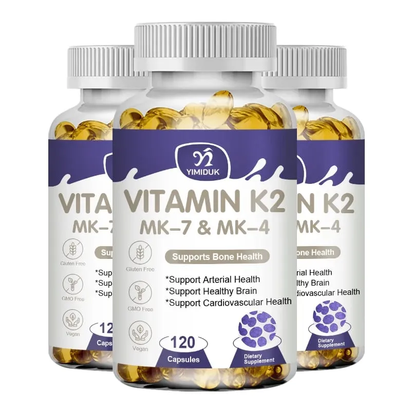 Βιταμίνη Κ2 (MK7 & MK4) με συμπλήρωμα D3- Υποστήριξη δυνατών οστών και υγιούς εγκεφάλου καρδιαγγειακής υγείας — image 10