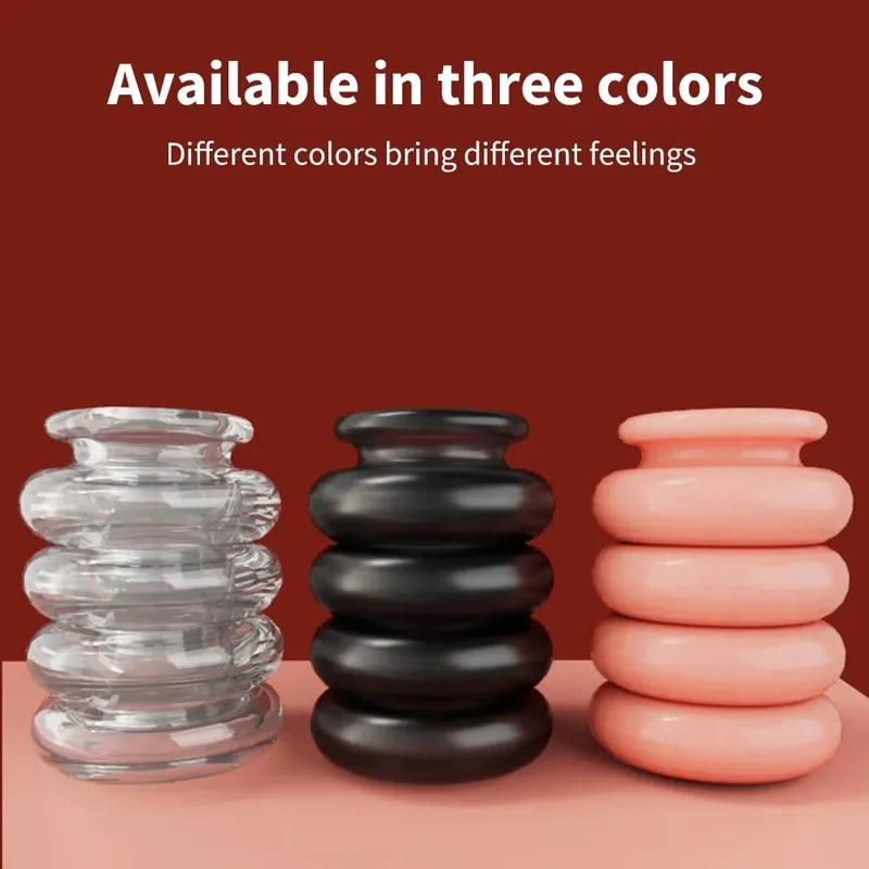 Delay Ejaculation Soft Cock Penis Rings Ball Stretcher Scrotum Testis Restraint Adult Game Sex Toys for Men Gay Reuse TPE — image 5