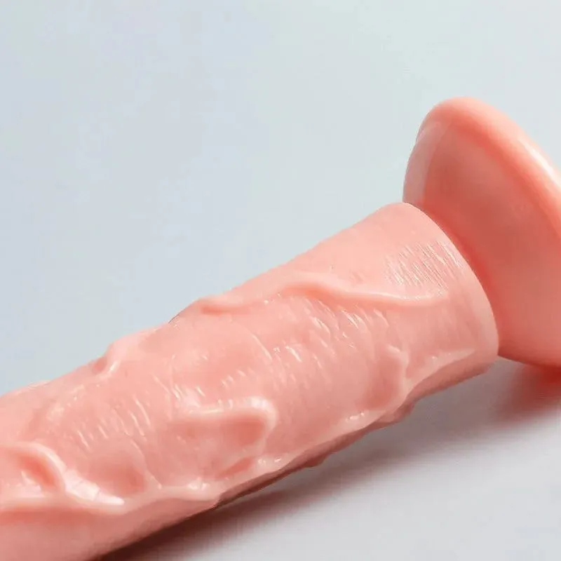 זול מציאותי 5 גדלים Butt Plug דילדו גבר נשים פין כוס יניקה צעצועי מין אנאלי כוס יניקה הומוסקסואל זין גדול מאוננות נרתיק — image 2