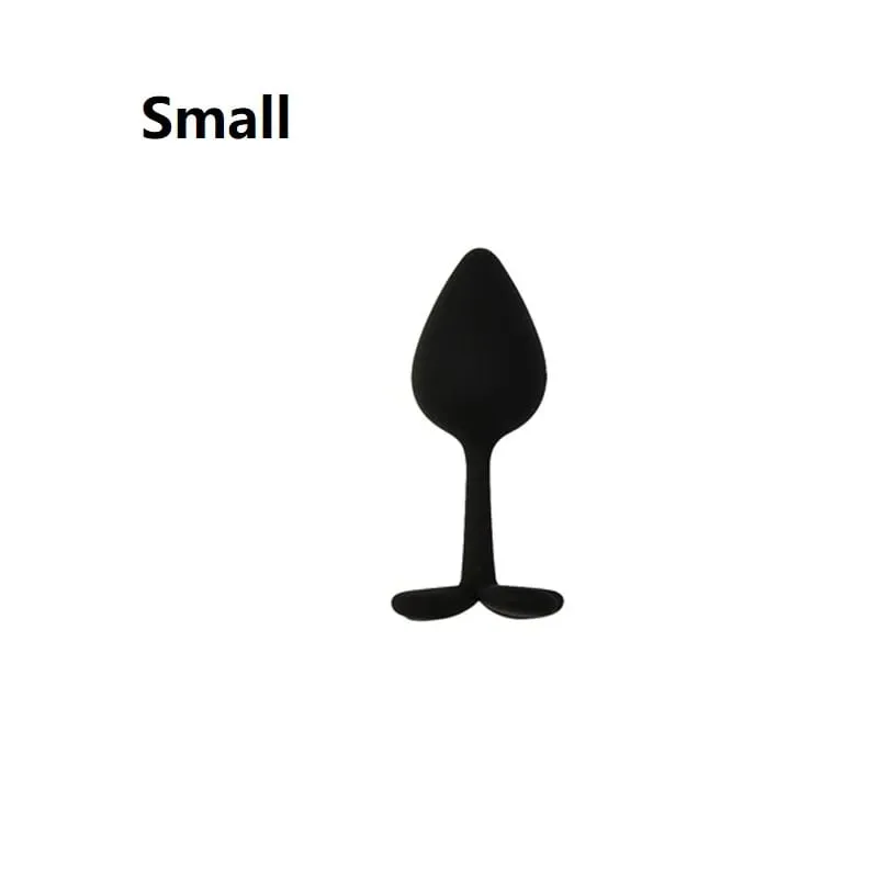 Silicone Anal Beads Butt Plug Set Mini Small Medium Large Anal Plug Four Leaf Clover Anal Trainer Sex Toy Men Women Gay — image 18