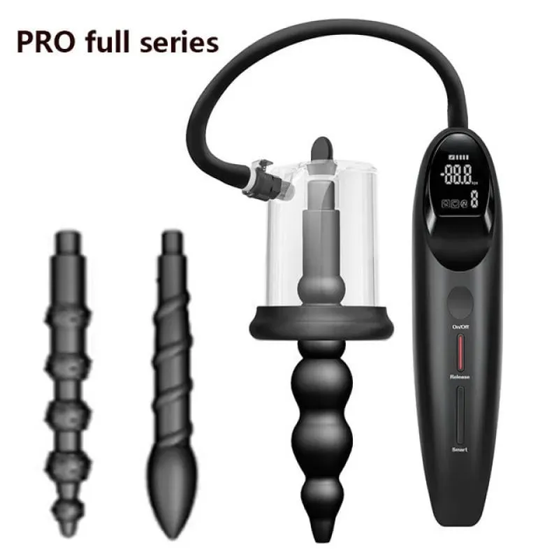 Smart Vacuum Pump Sucking Anal Plug Female Prostate Massage Stimulator Buttplug Male Masturbator Adult Sex Toys For Man Women — image 3
