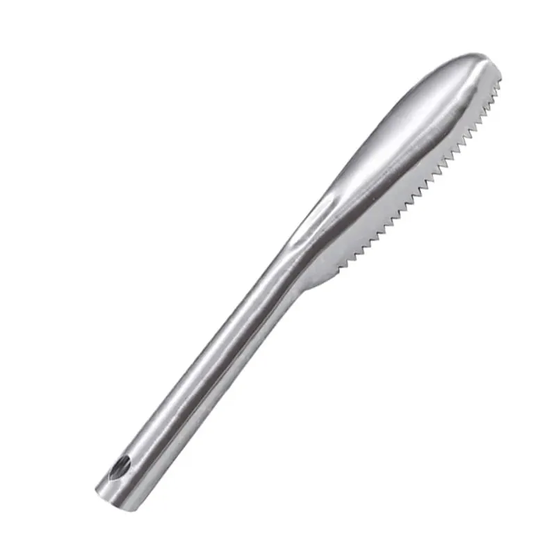 Fish Scaler Remover Cleaner with Sawtooth Αφαιρέστε εύκολα τα λέπια ψαριού για την κουζίνα του σπιτιού Καθαρισμός ψαριών Εργαλεία θαλασσινών Καθαρισμός αλάτων