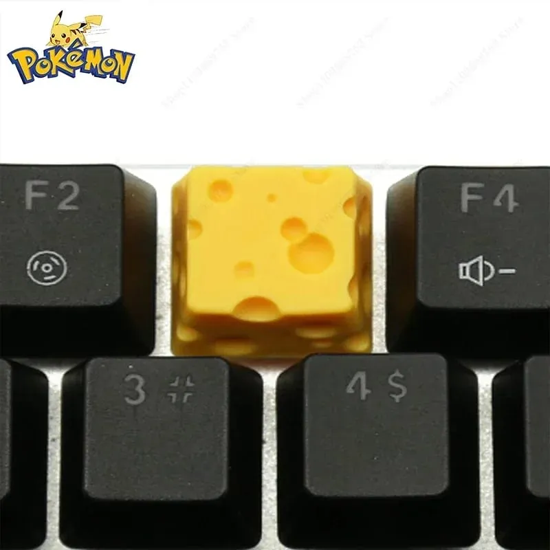 Pokemon Anime Cute Tail Keycaps Pikachu Gengar Eevee Keyboard Cap for Cross Shaft Μηχανικό πληκτρολόγιο 3D Resin Keycaps Το καλύτερο δώρο — image 20