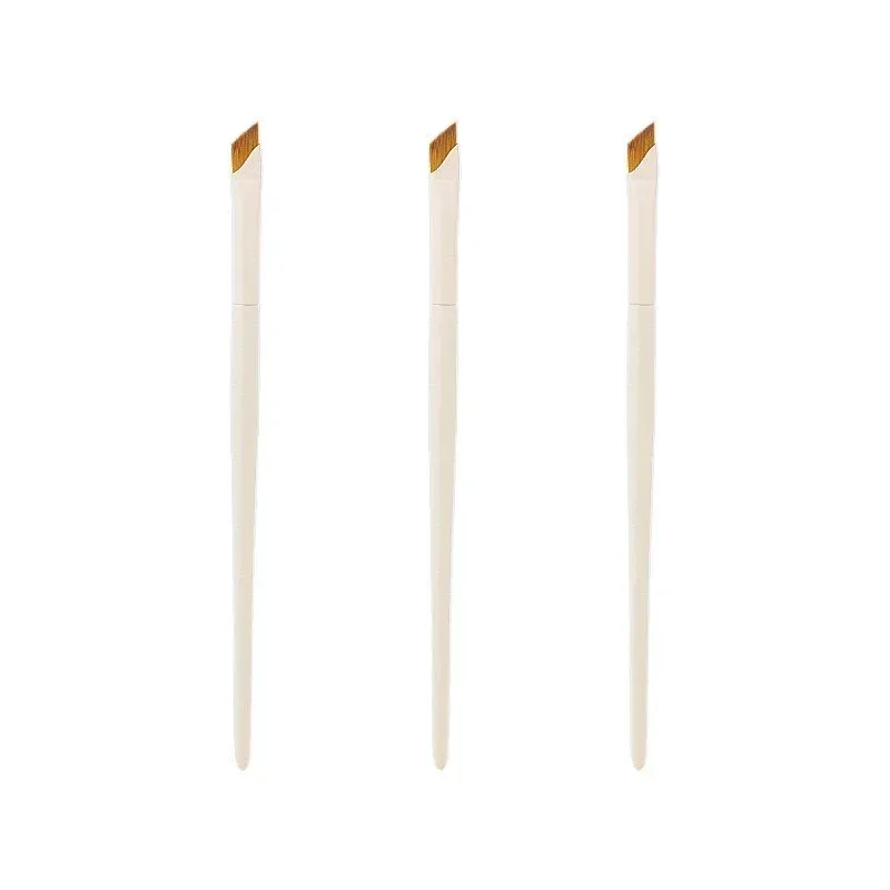1/10 τεμ. Blade Eyeliner Brush Brush Brush Brush Portable Flat Ultra Thin Fine Liner Eye Liner Brow Contour White Brushes Makeup Brushes Εργαλείο μακιγιάζ — image 9