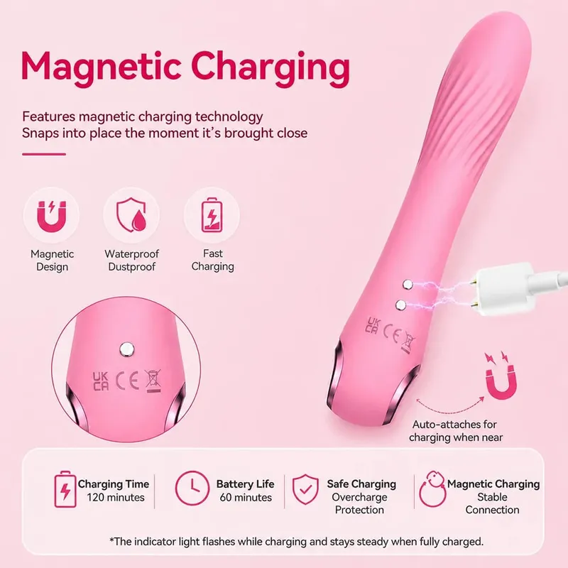 16 מצבים ויברטור דופק חשמלי לנשים G Spot Clit Stimulator עיסוי נרתיק רוטט דילדו צעצוע מין שקט למבוגרים — image 5