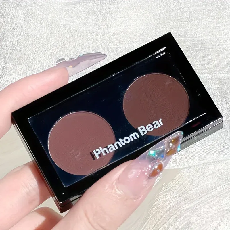 Phantom Bear Mini Dual Finish Eyeshadow Multi Shades for Daily Party Smoky Eye Makeup — image 5