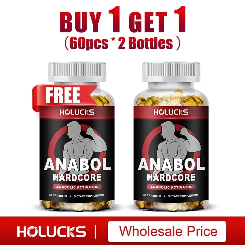 Muscle Builder for Men Boosts Energy Strength & Endurance Promote Muscle Protein Synthesis Supports Hormone Balance