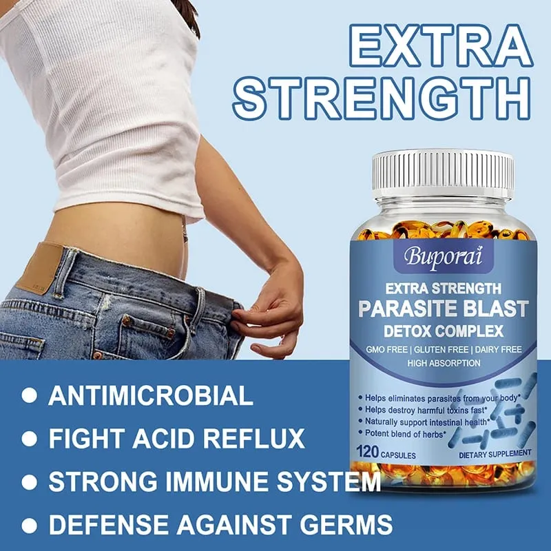 Parasite Blast Detox Complex – Távolítsa el a parazitákat, tisztítja a beleket és javítja az emésztést — image 4