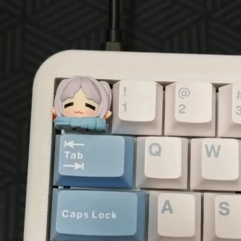Anime Frieden Theme Series Single Keycap Personalized Resin Fern Cartoon Model Toy Mechanical Keyboard Esc Decor Δώρα — image 6