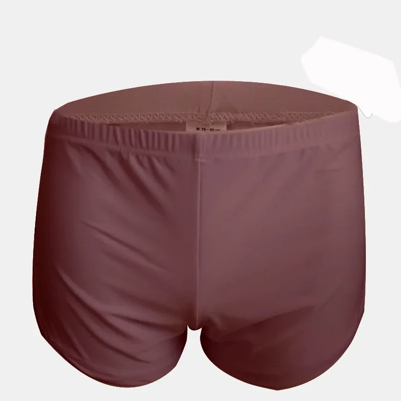Homme culottes sous-vêtements boxeurs respirant hommes Boxer pyjamas côté fendu caleçon Cueca Homem Shorts vêtements de nuit — image 9