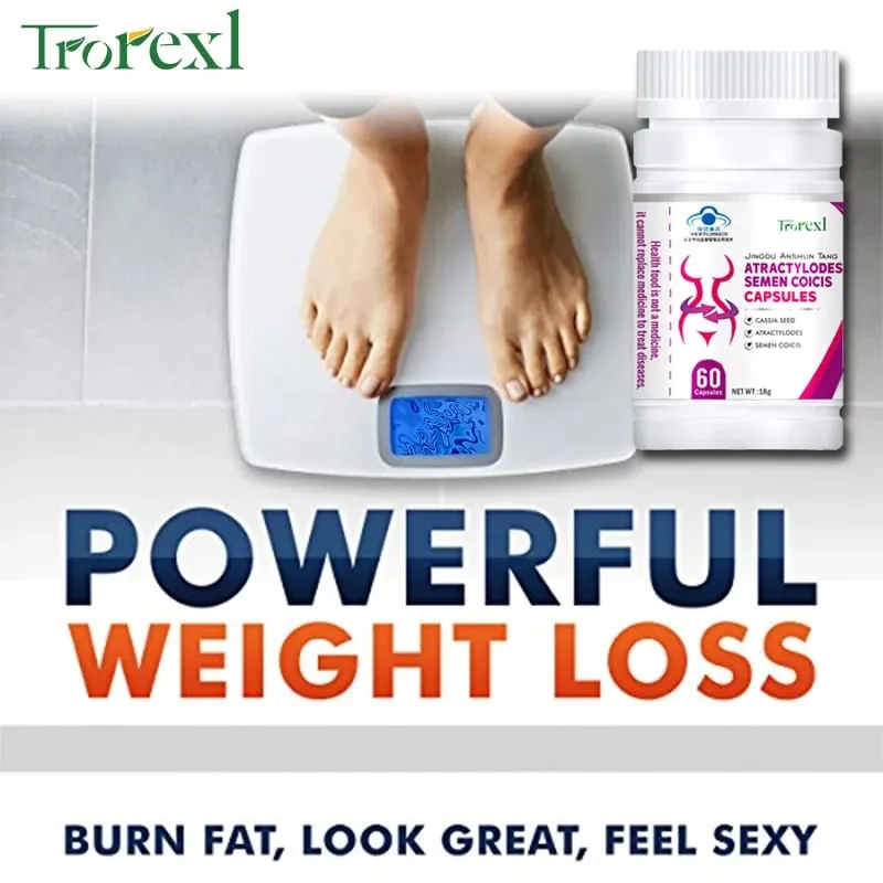 Natural Cassia Seed & Coix seed Pills Detox Slim Metabolism Booster Burn Fat 100% Herbal Vegan & NO SIDE EFFECT — image 1