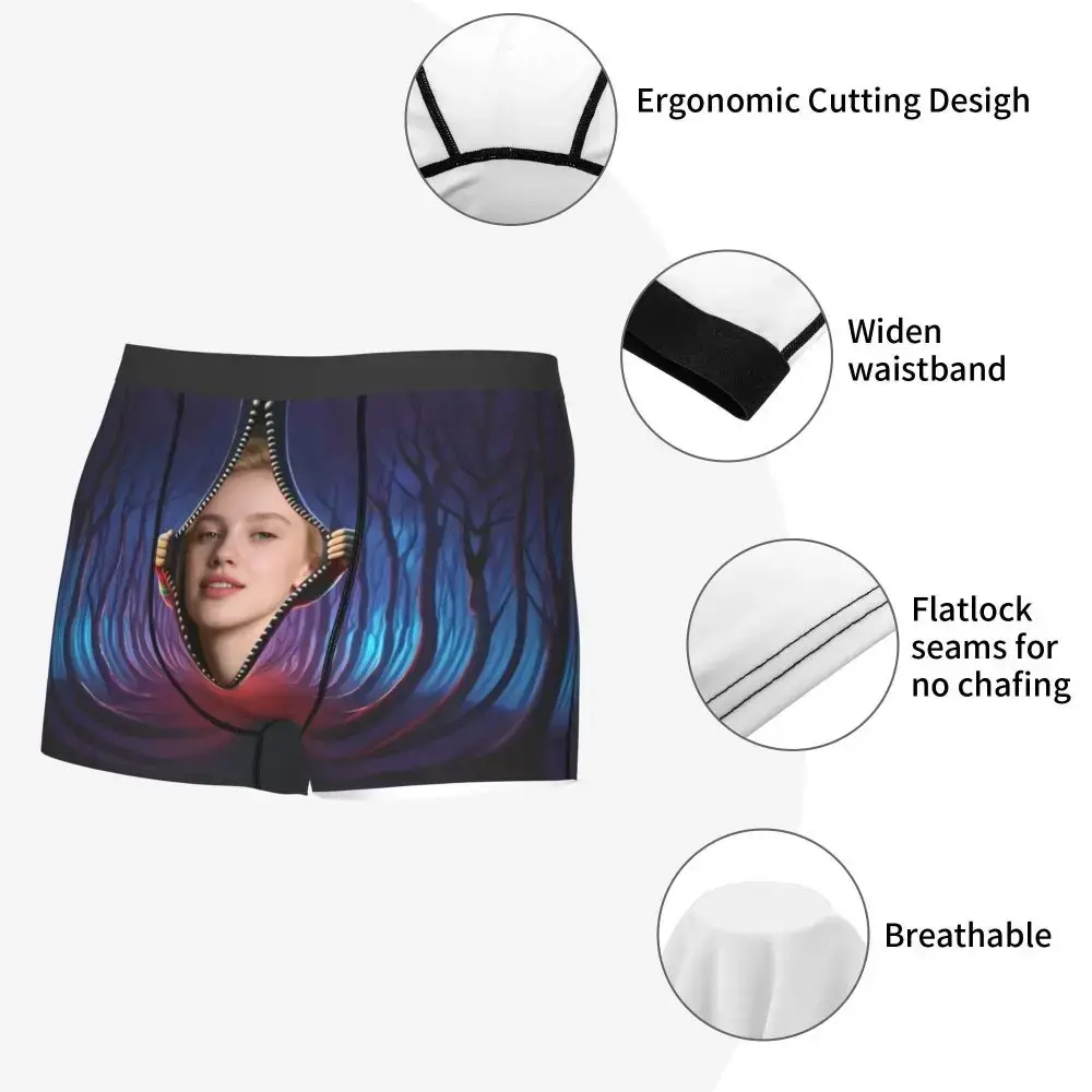 Custom Face Photo Boxers Shorts Men's For Husband Valentine's Birthday Gifts Personalized Briefs Underwear Fashion Underpants — image 6