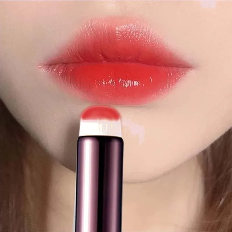 3 pçs pincel labial profissional manchas e mistura escovas para batom e brilho labial aplicação ferramenta de maquiagem