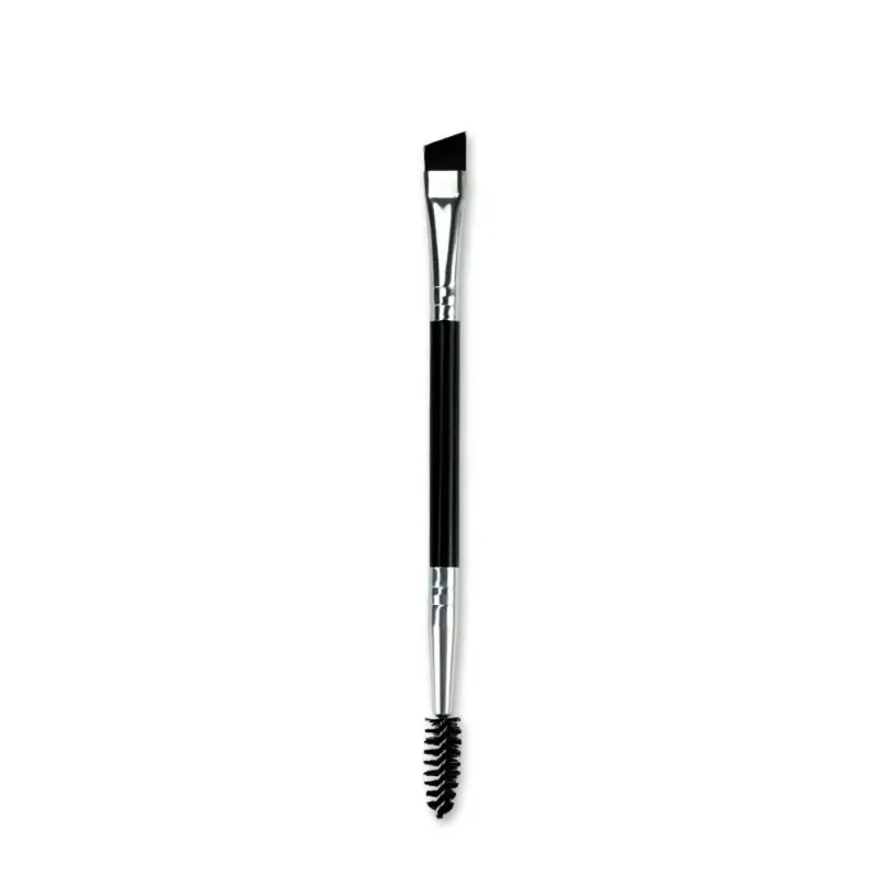 Up ferramenta oblíqua escova de cosméticos beleza lâmina pincéis de maquiagem forro escova de sobrancelha angular fino pincéis de delineador plana escova de sobrancelha — image 16