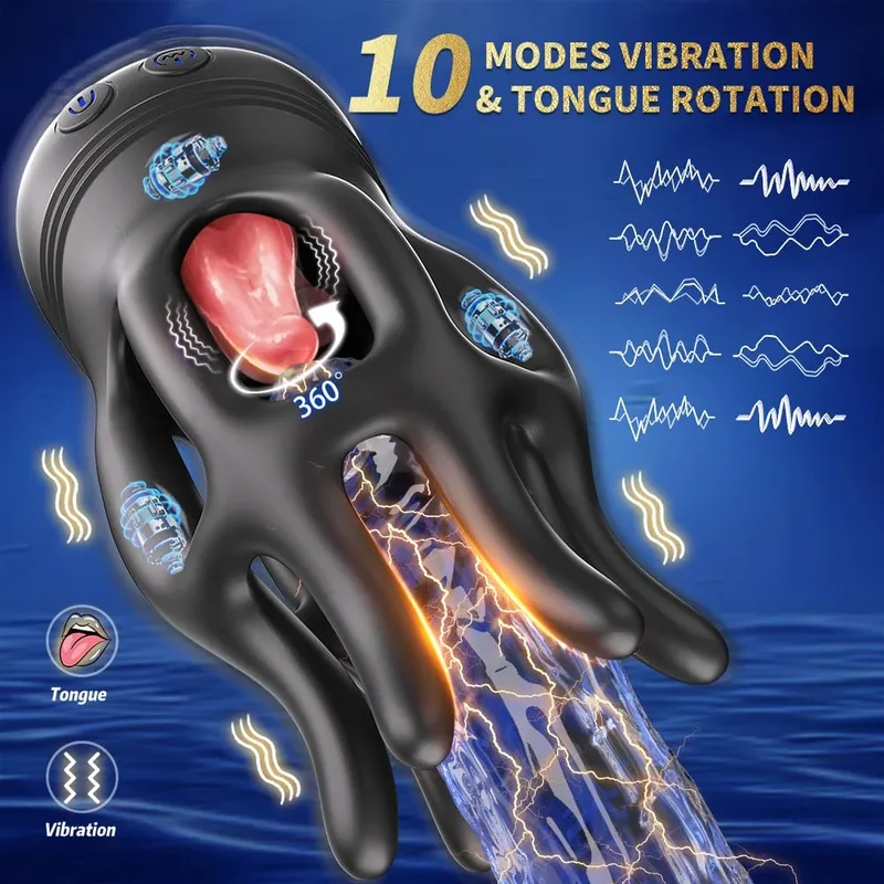 10 Modes Penis Delay Trainer Exerciser Glans Stimulater Massager Mens Vibrator Male Masturbator Equipment Sex Toys Adult For Men — image 2
