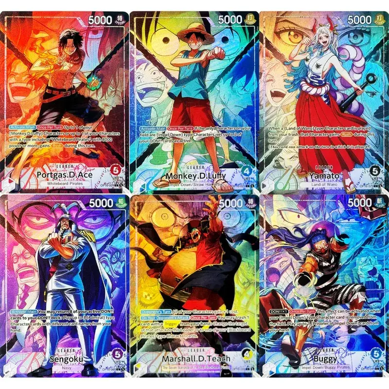 Full Set One Piece Card Game SP Rare Card Complete Collection Υψηλής ποιότητας DIY Replica Anime Foil Proxy Card [Αγγλικά/Ιαπωνικά]