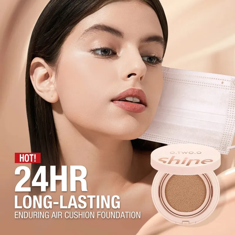 O.TWO.O Ολόκληρο Σετ Μακιγιάζ 10 τμχ Cosmetics Kit Mascara Eyeliner Foundation BB Cream Air Cushion Concealer Κραγιόν Μακιγιάζ για γυναίκες