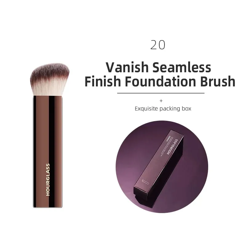 Hourglass Makeup Brush All Kinds Eyeshadow Foundation Concealer Powder Bronzer Blusher Eyeliner Retractable Professional Brushes — image 13